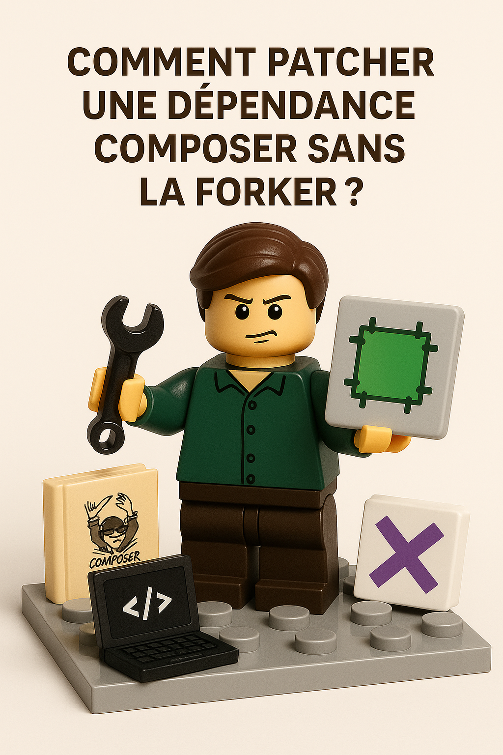 Comment patcher une dépendance Composer sans la forker?